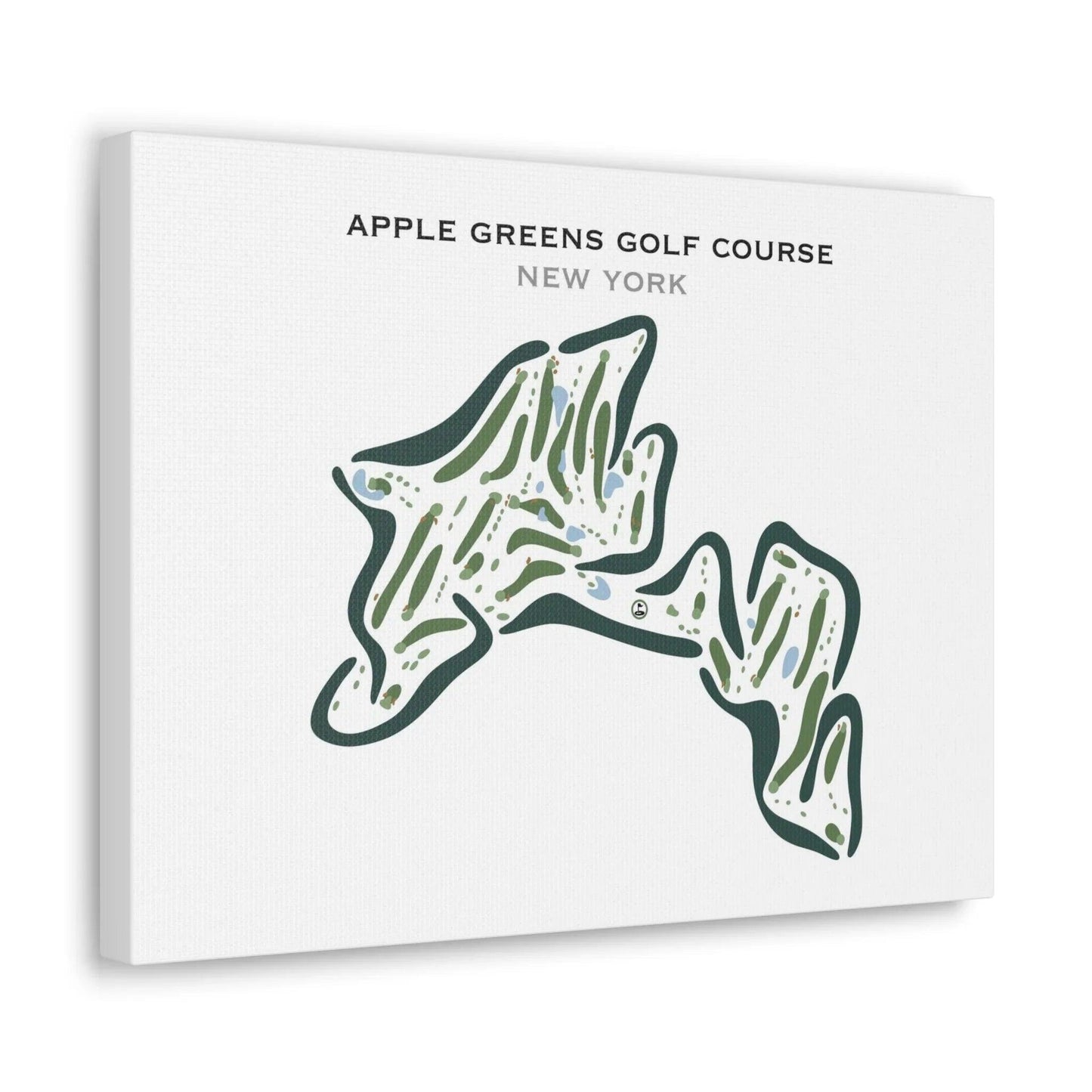 Apple Greens Golf Course, New York - Printed Golf Courses