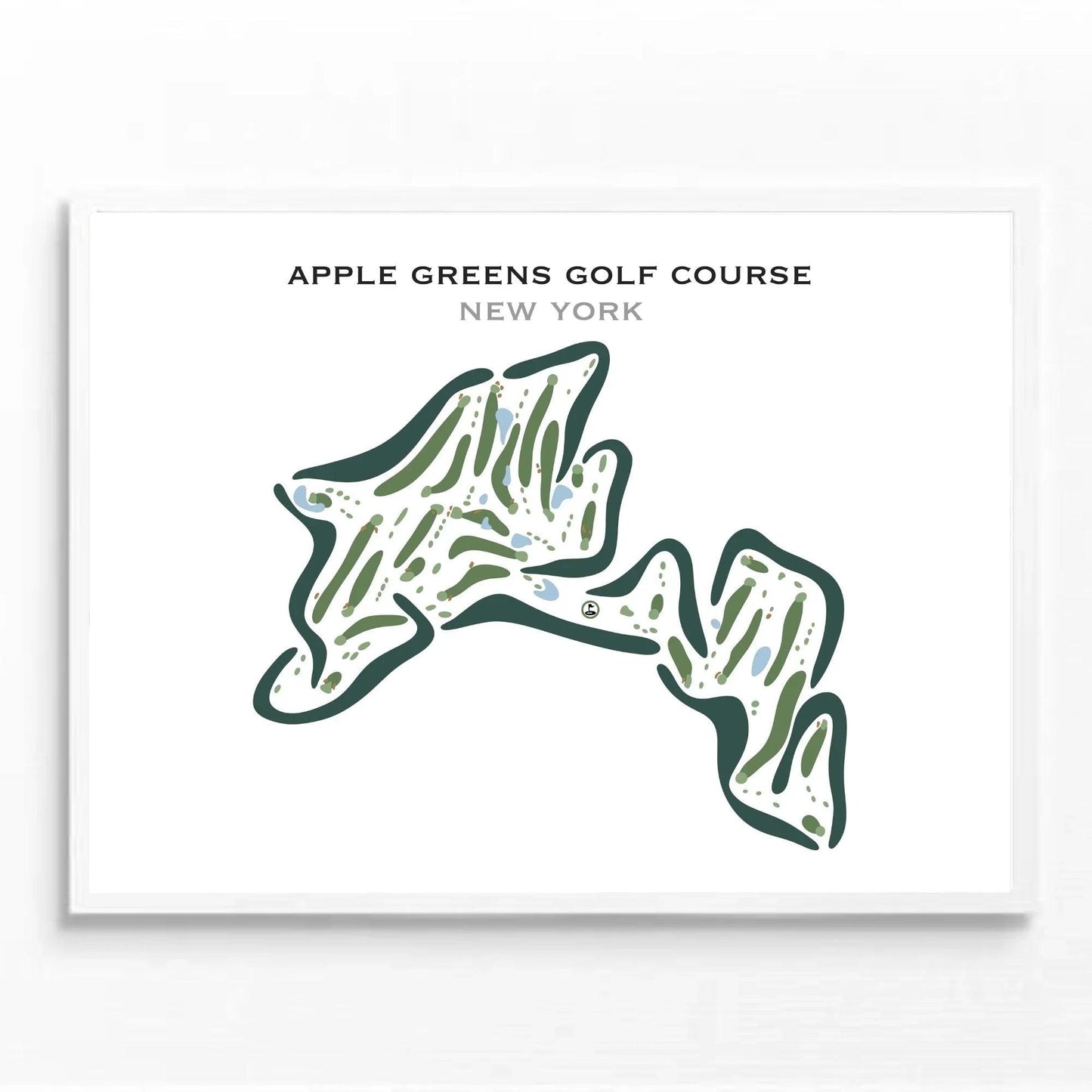 Apple Greens Golf Course, New York - Printed Golf Courses