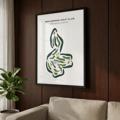 Applebrook Golf Club, Pennsylvania - Printed Golf Courses