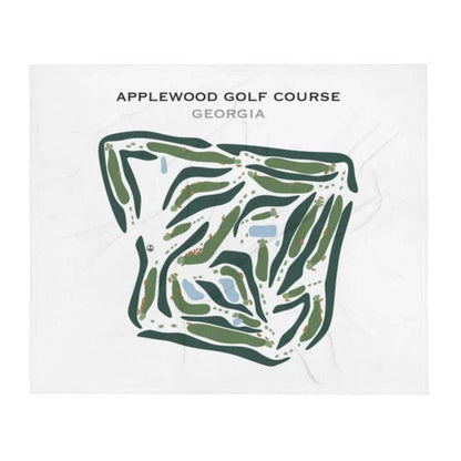 Applewood Golf Course, Georgia - Printed Golf Courses