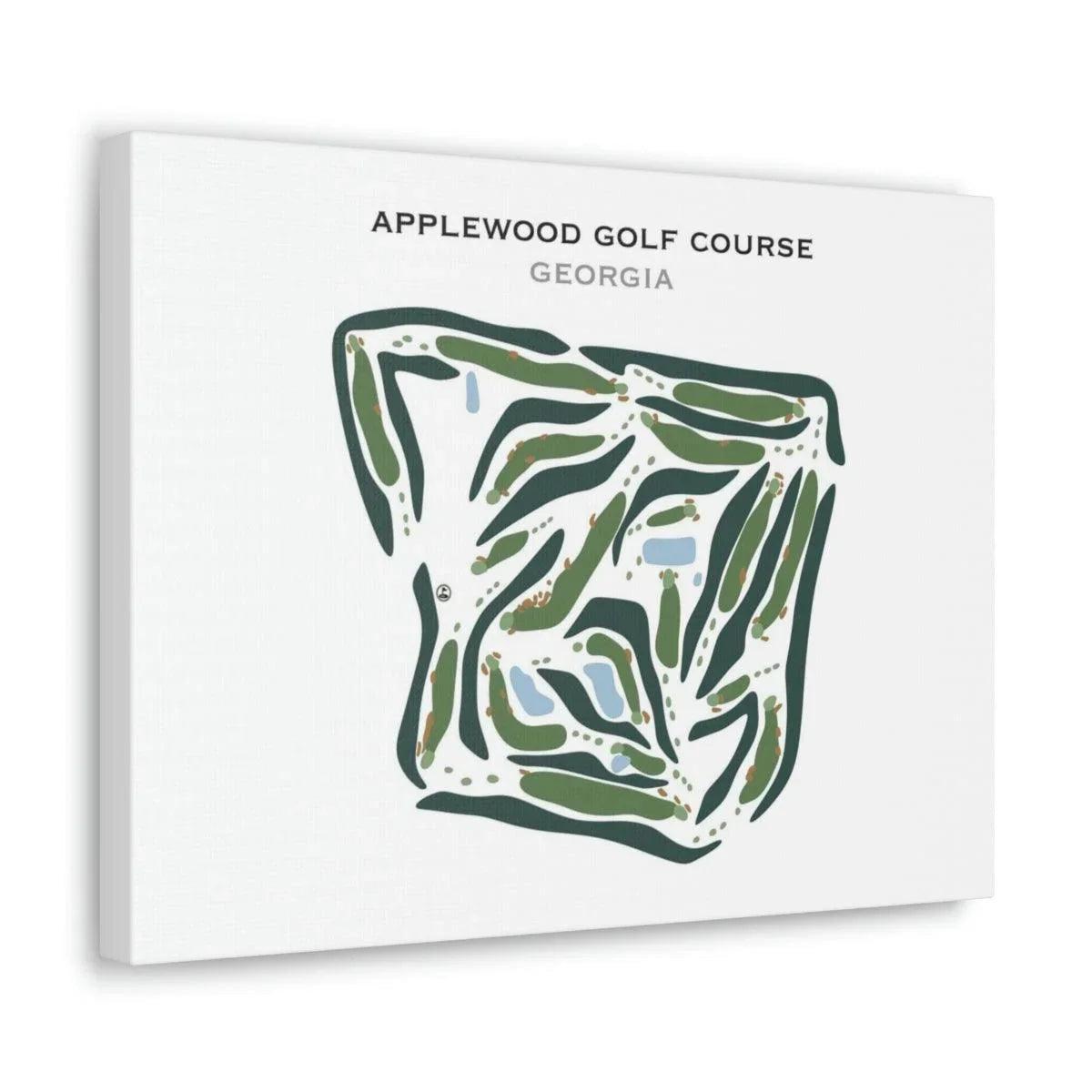 Applewood Golf Course, Georgia - Printed Golf Courses