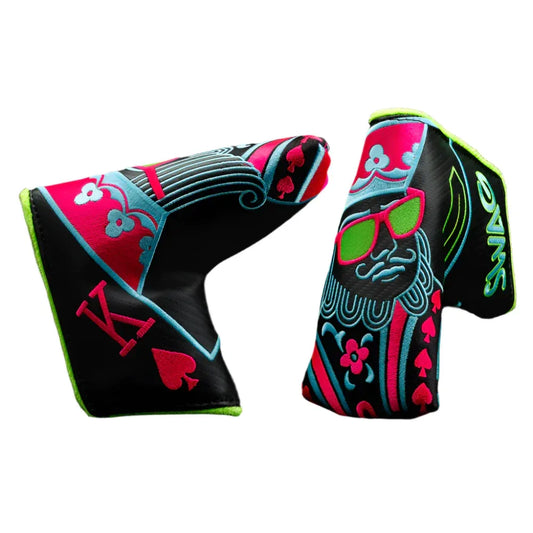 Swag Golf - Swagenta Eclipse Pink and Blue King Blade Putter Headcover - GOLF LEAGUE