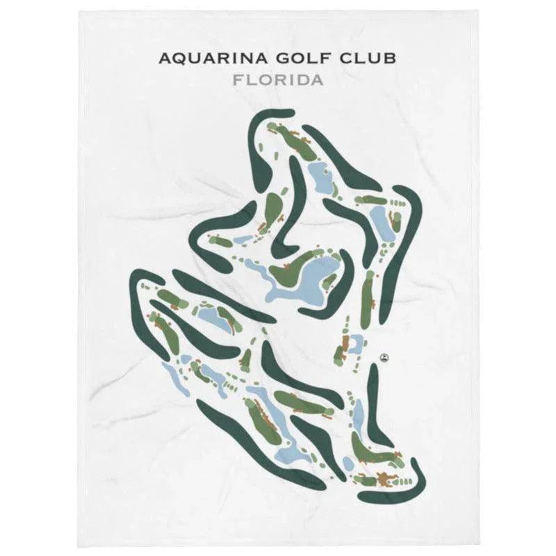 Aquarina Golf Club, Florida - Printed Golf Course