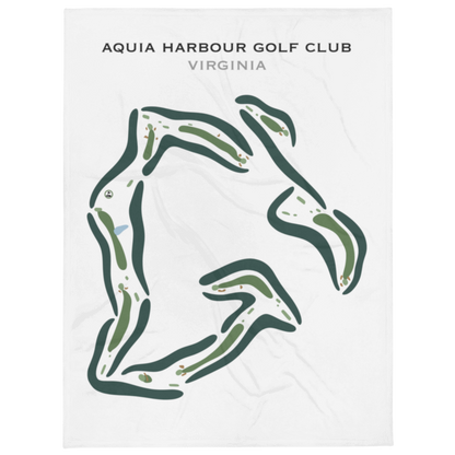 Aquia Harbour Golf Club, Virginia - Printed Golf Courses