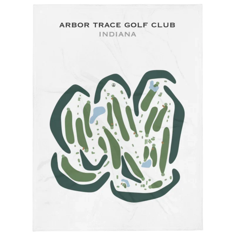 Arbor Trace Golf Club, Indiana - Printed Golf Courses