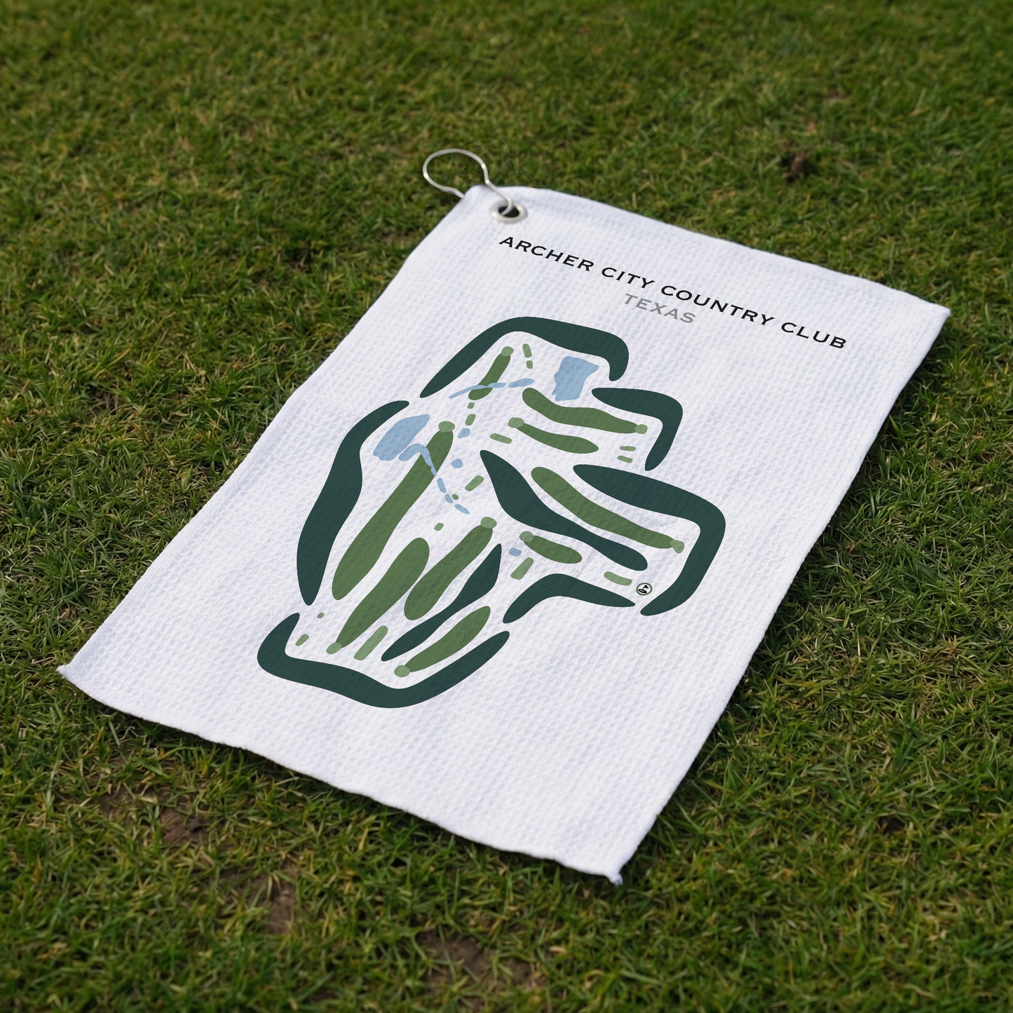 Archer City Country Club, Texas - Printed Golf Courses