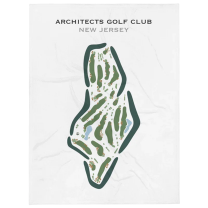 Architects Golf Club, New Jersey - Printed Golf Courses