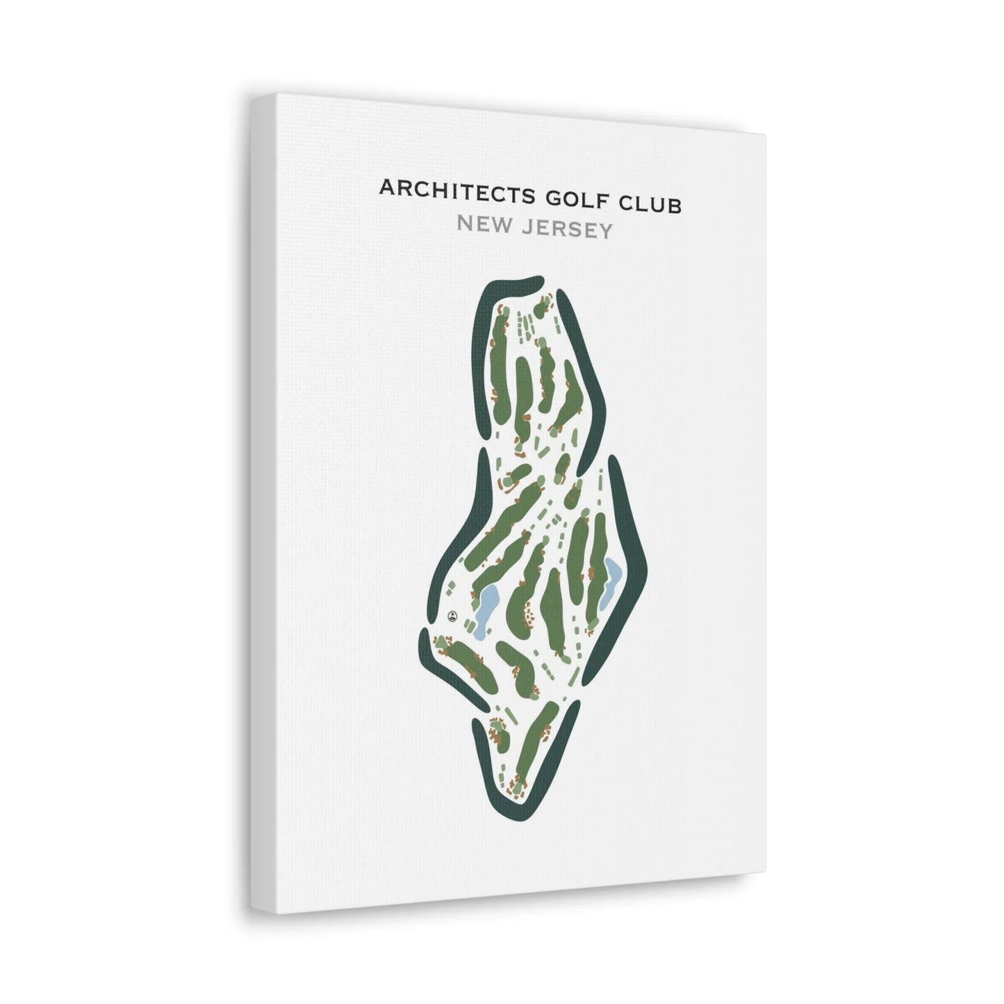 Architects Golf Club, New Jersey - Printed Golf Courses