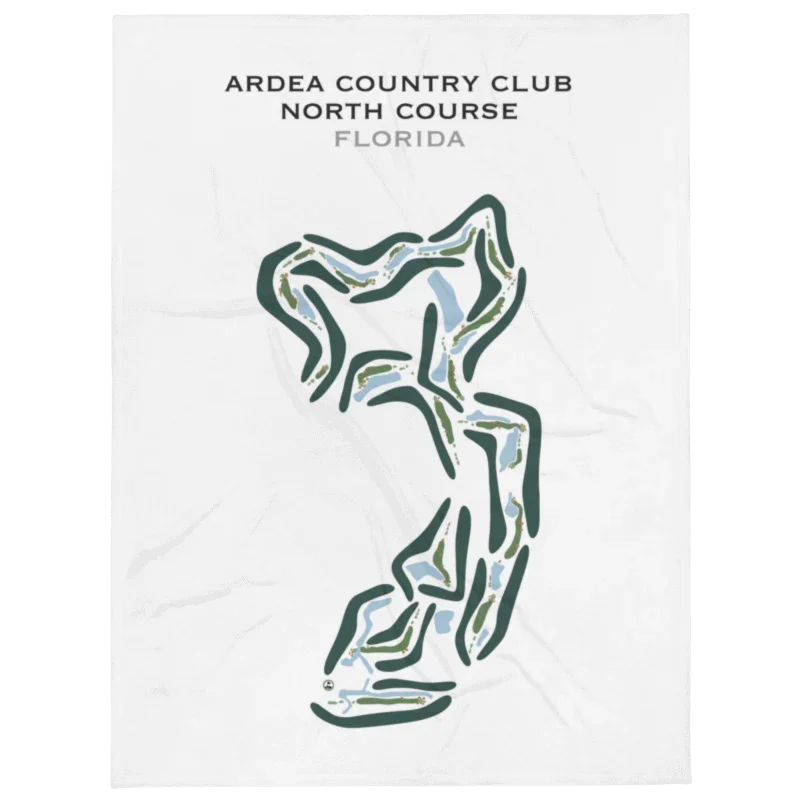 Ardea Country Club - North Course, Florida - Printed Golf Courses