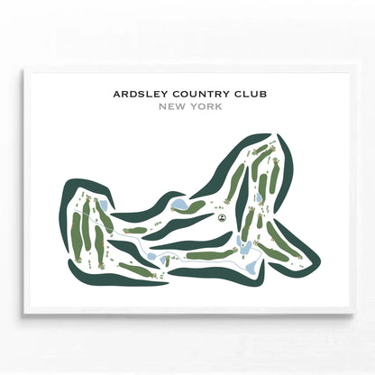Ardsley Country Club, New York - Printed Golf Courses