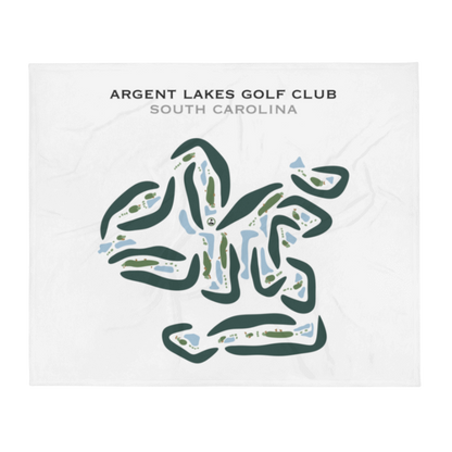 Argent Lakes Golf Club, South Carolina - Printed Golf Courses