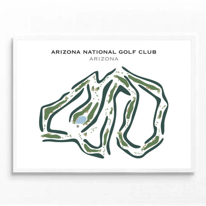 Arizona National Golf Club, Arizona - Printed Golf Courses