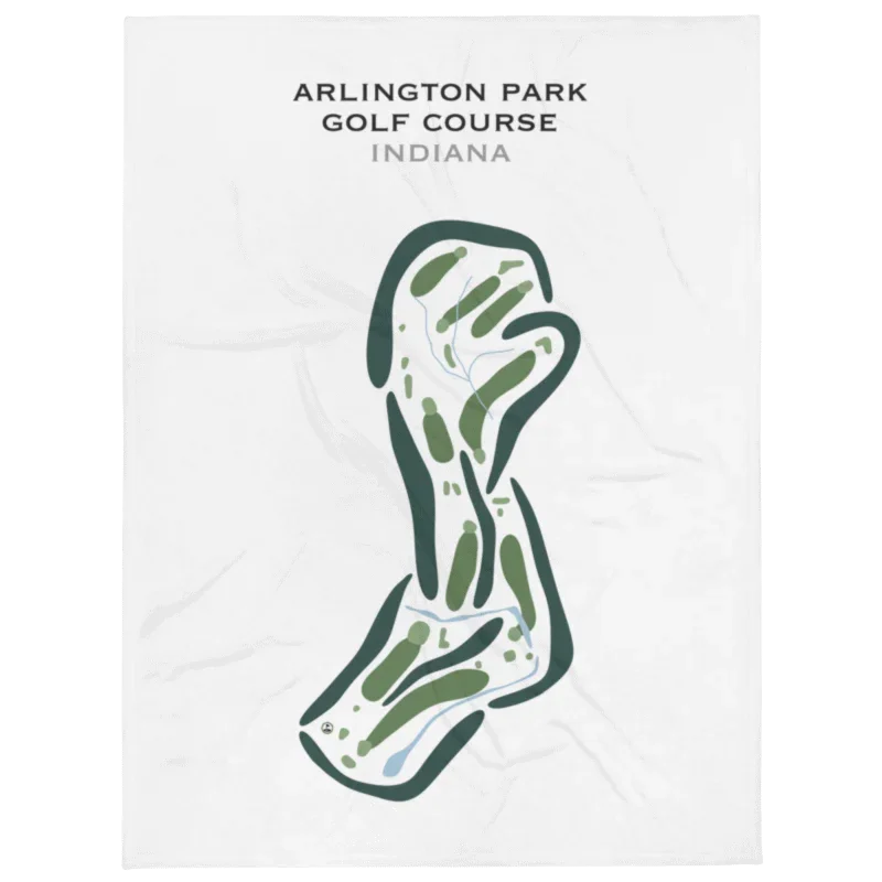 Arlington Park Golf Course, Indiana - Printed Golf Courses