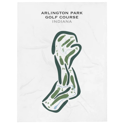 Arlington Park Golf Course, Indiana - Printed Golf Courses