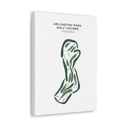 Arlington Park Golf Course, Indiana - Printed Golf Courses