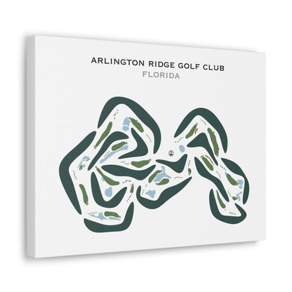 Arlington Ridge Golf Club, Florida - Printed Golf Courses