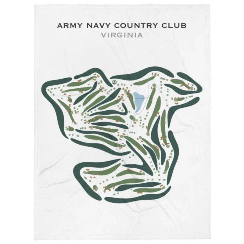 Army Navy Country Club, Fairfax, Virginia - Printed Golf Courses