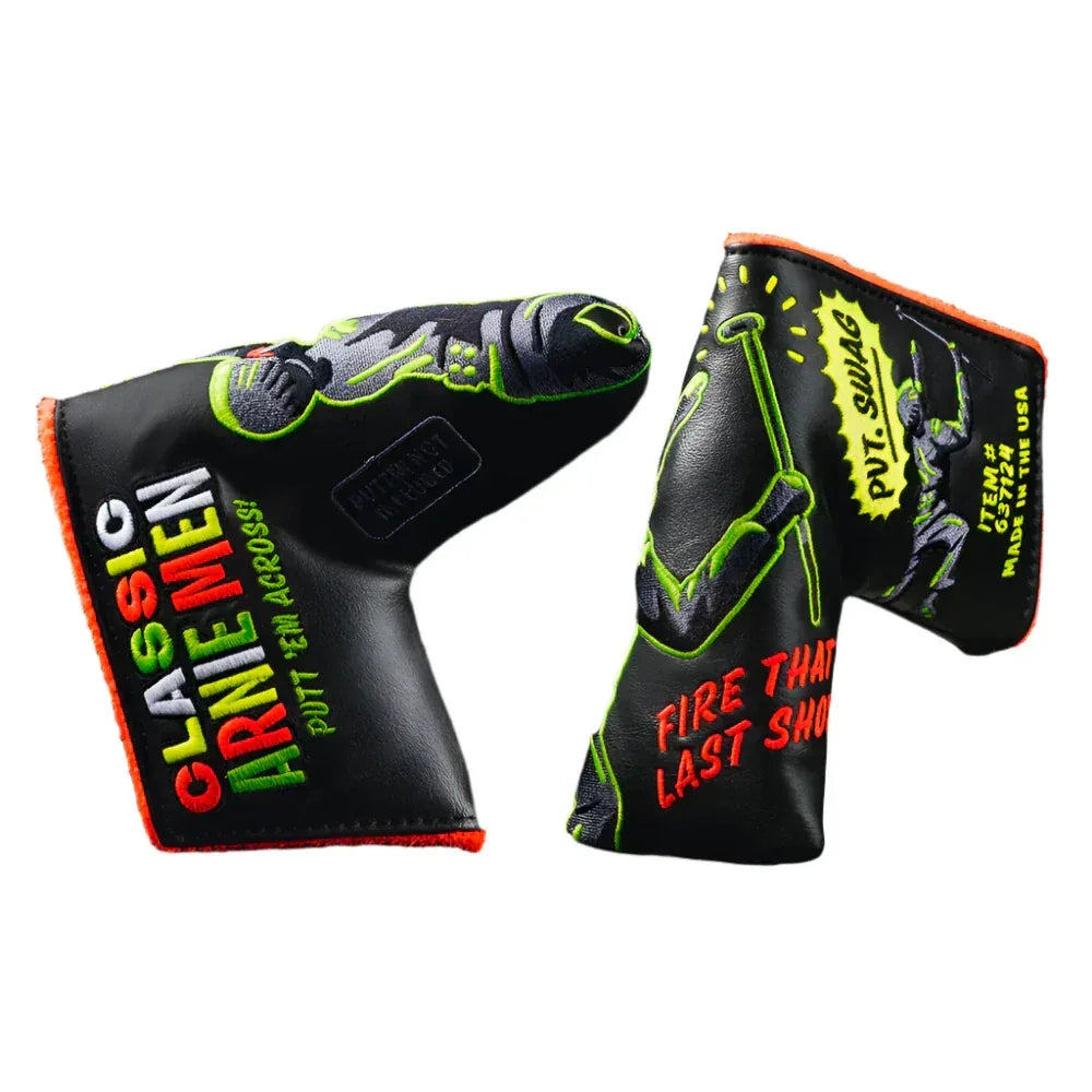Swag Golf - Arnie Men 3.0 Blade Putter Headcover *opened, no bag* - GOLF LEAGUE