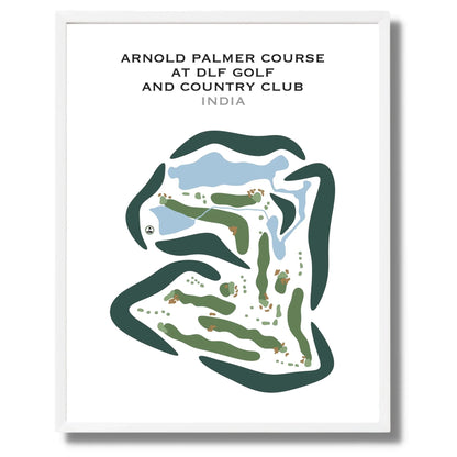 Arnold Palmer Course at DLF Golf and Country Club, India - Printed Golf Courses