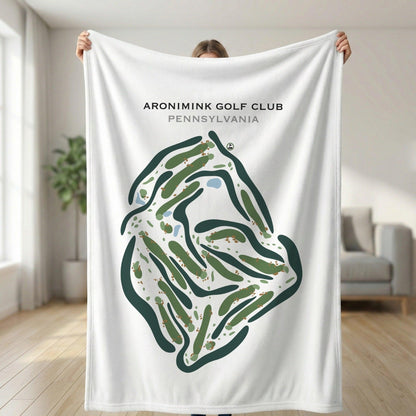 Aronimink Golf Club, Pennsylvania - Printed Golf Courses
