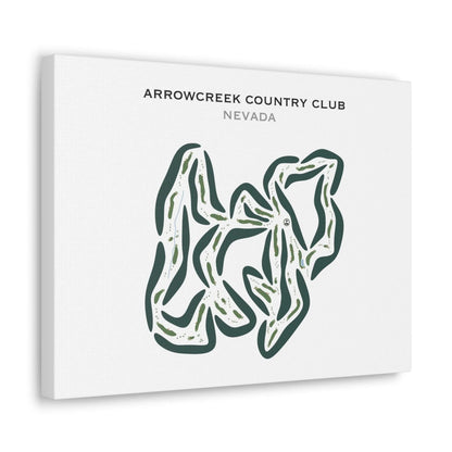 Arrowcreek Country Course, Nevada - Printed Golf Courses