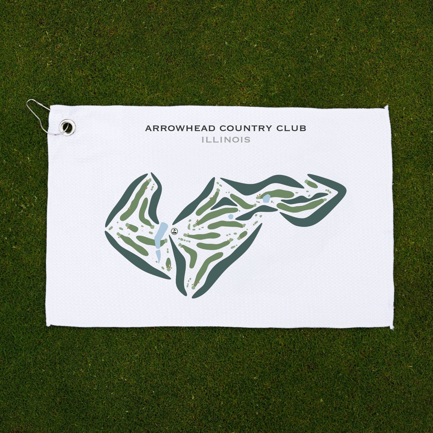 Arrowhead Country Club, Illinois - Printed Golf Courses