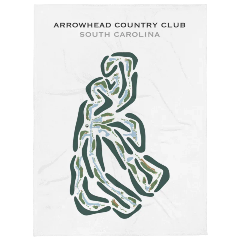 Arrowhead Country Club, South Carolina - Printed Golf Courses