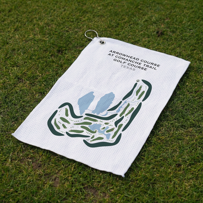 Arrowhead Course at Comanche Trail Golf Course, Texas - Printed Golf Courses