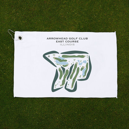 Arrowhead Golf Club - East Course, Illinois - Printed Golf Courses