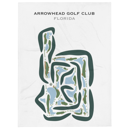 ArrowHead Golf Club, Naples, Florida - Printed Golf Courses