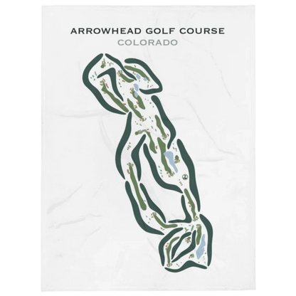 Arrowhead Golf Course, Colorado - Printed Golf Courses