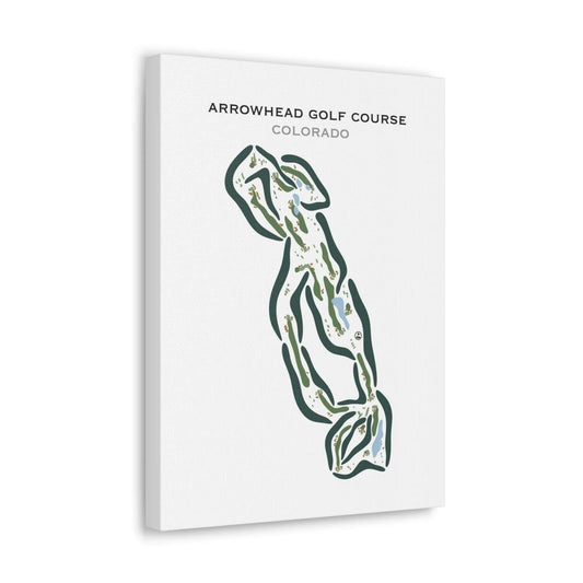 Arrowhead Golf Course, Colorado - Printed Golf Courses