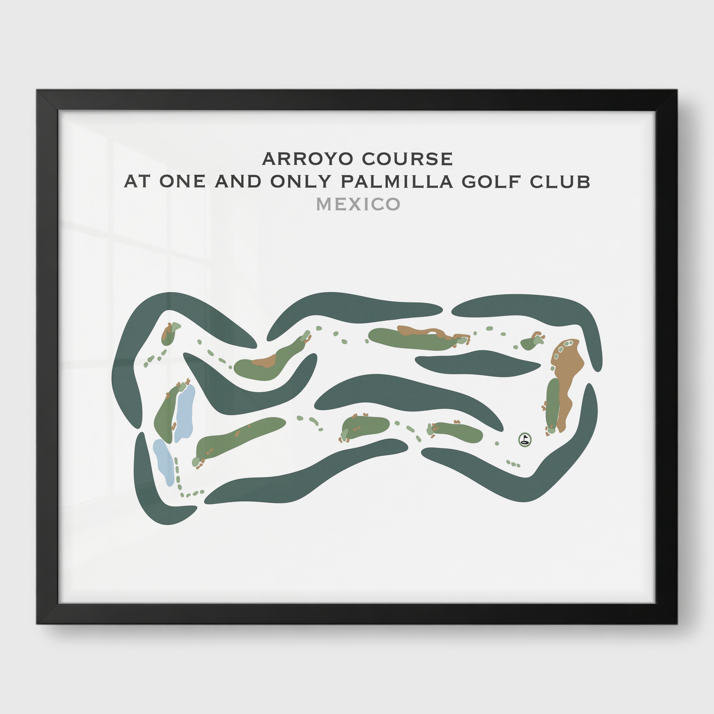 Arroyo Course at One and Only Palmilla Golf Club, Mexico - Printed Golf Courses