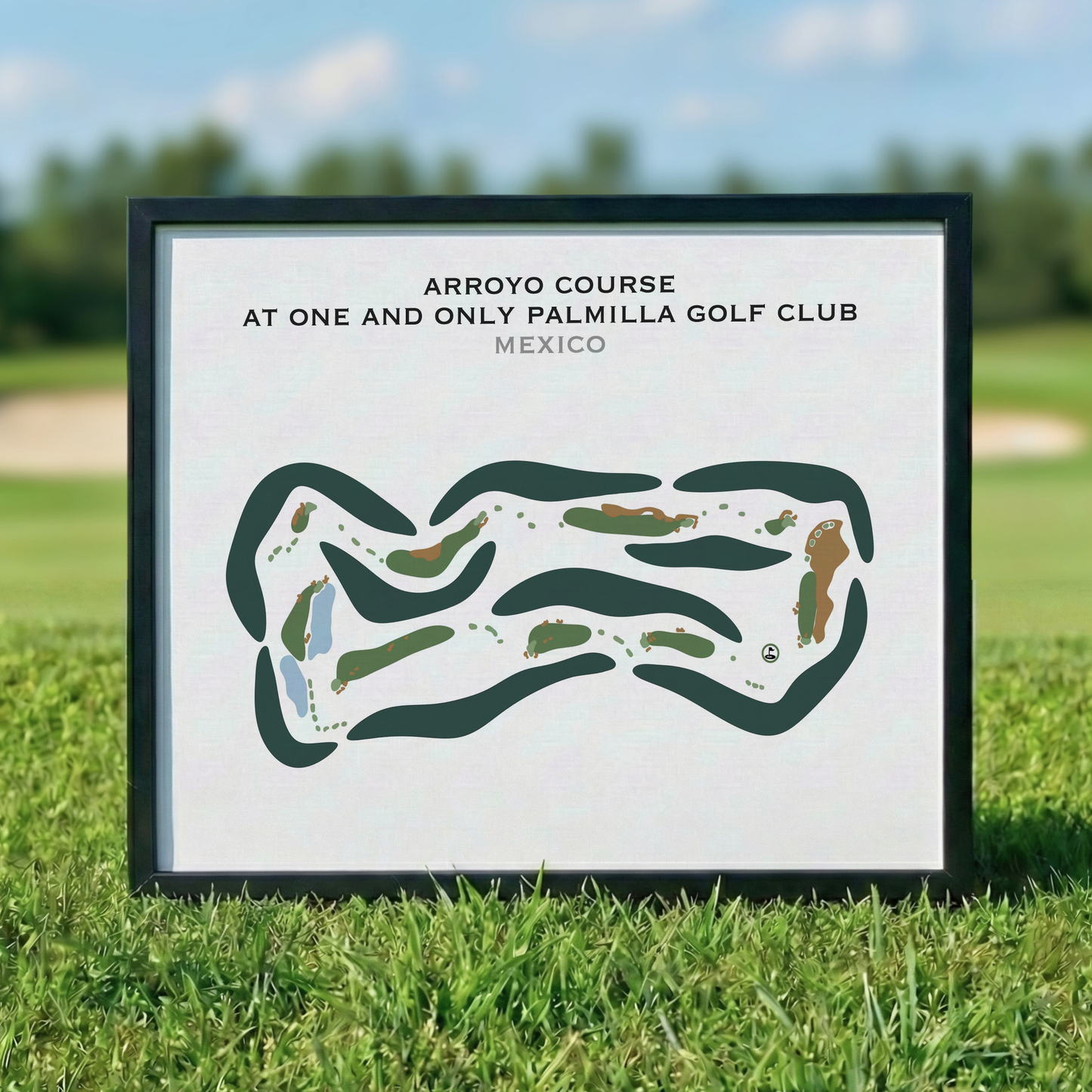 Arroyo Course at One and Only Palmilla Golf Club, Mexico - Printed Golf Courses