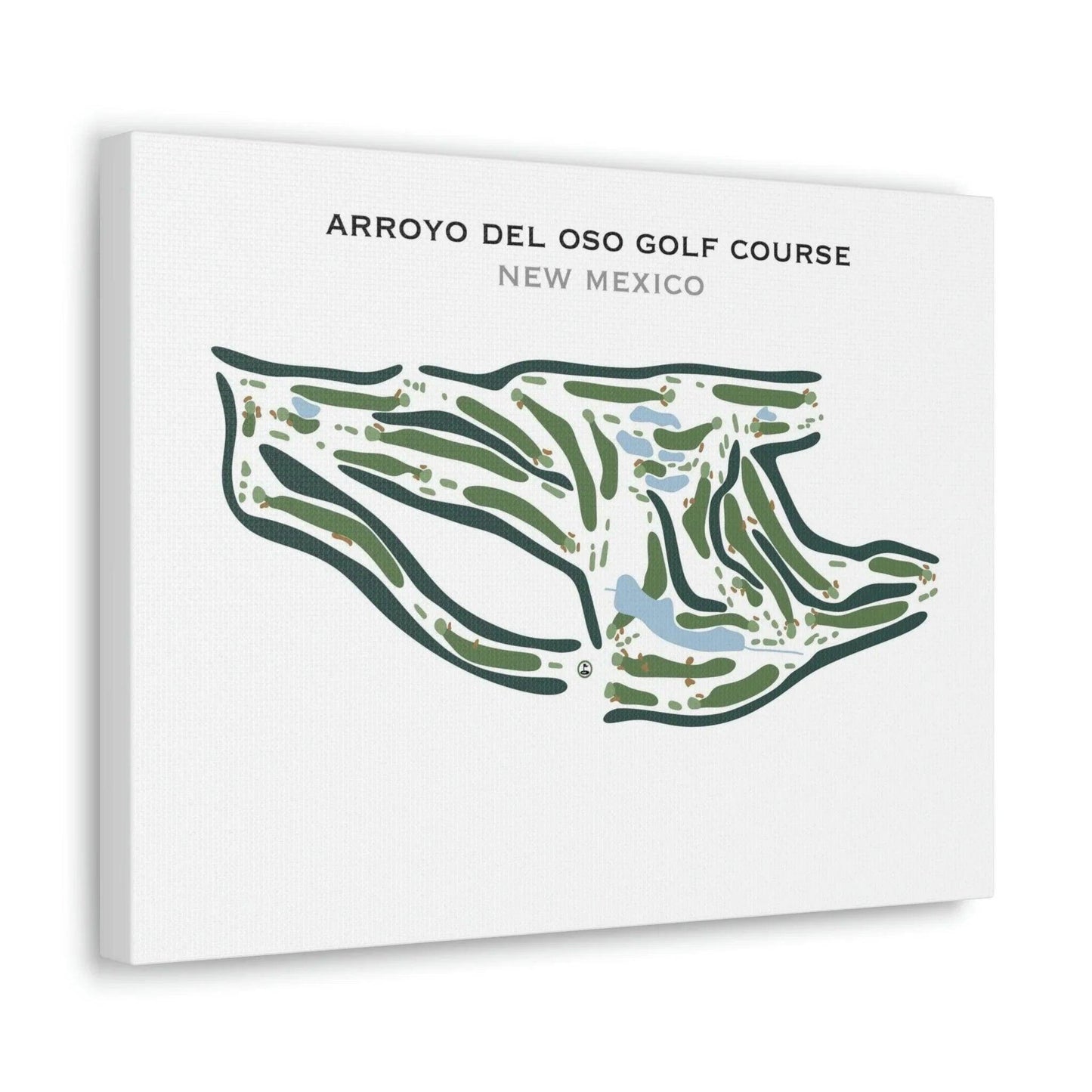 Arroyo Del Oso Golf Course, New Mexico - Printed Golf Courses