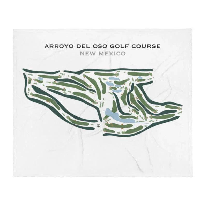 Arroyo Del Oso Golf Course, New Mexico - Printed Golf Courses