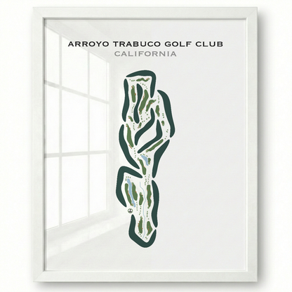 Arroyo Trabuco Golf Club, California - Printed Golf Courses