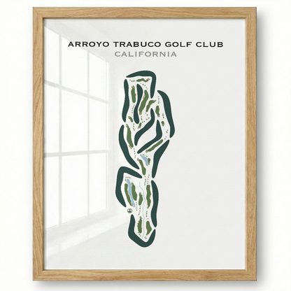 Arroyo Trabuco Golf Club, California - Printed Golf Courses