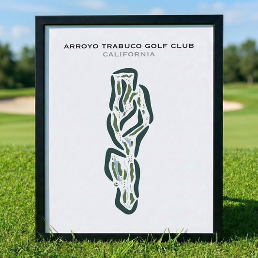 Arroyo Trabuco Golf Club, California - Printed Golf Courses
