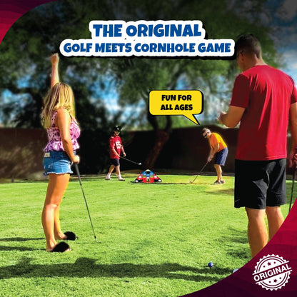 CHIP NN' HOLE Starter Set - Cornhole Meets Golf
