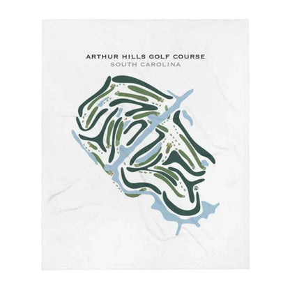 Arthur Hills Golf Course, South Carolina - Printed Golf Courses