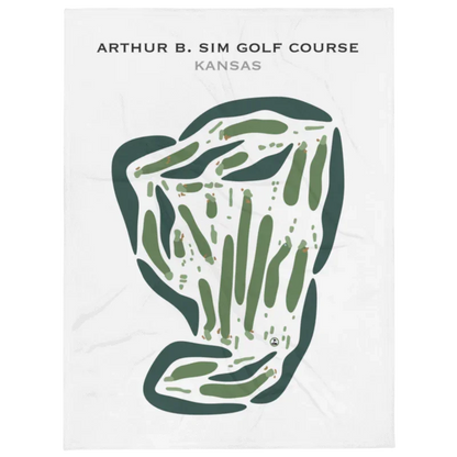 Arthur B. Sim Golf Course, Kansas - Printed Golf Courses