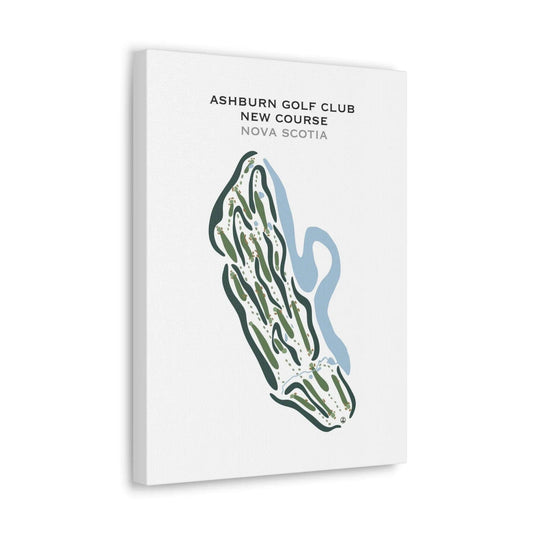 Ashburn Golf Club New Course, Canada - Printed Golf Courses