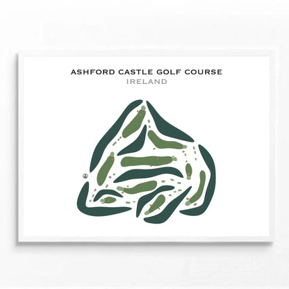 Ashford Castle Golf Course, Ireland - Printed Golf Courses