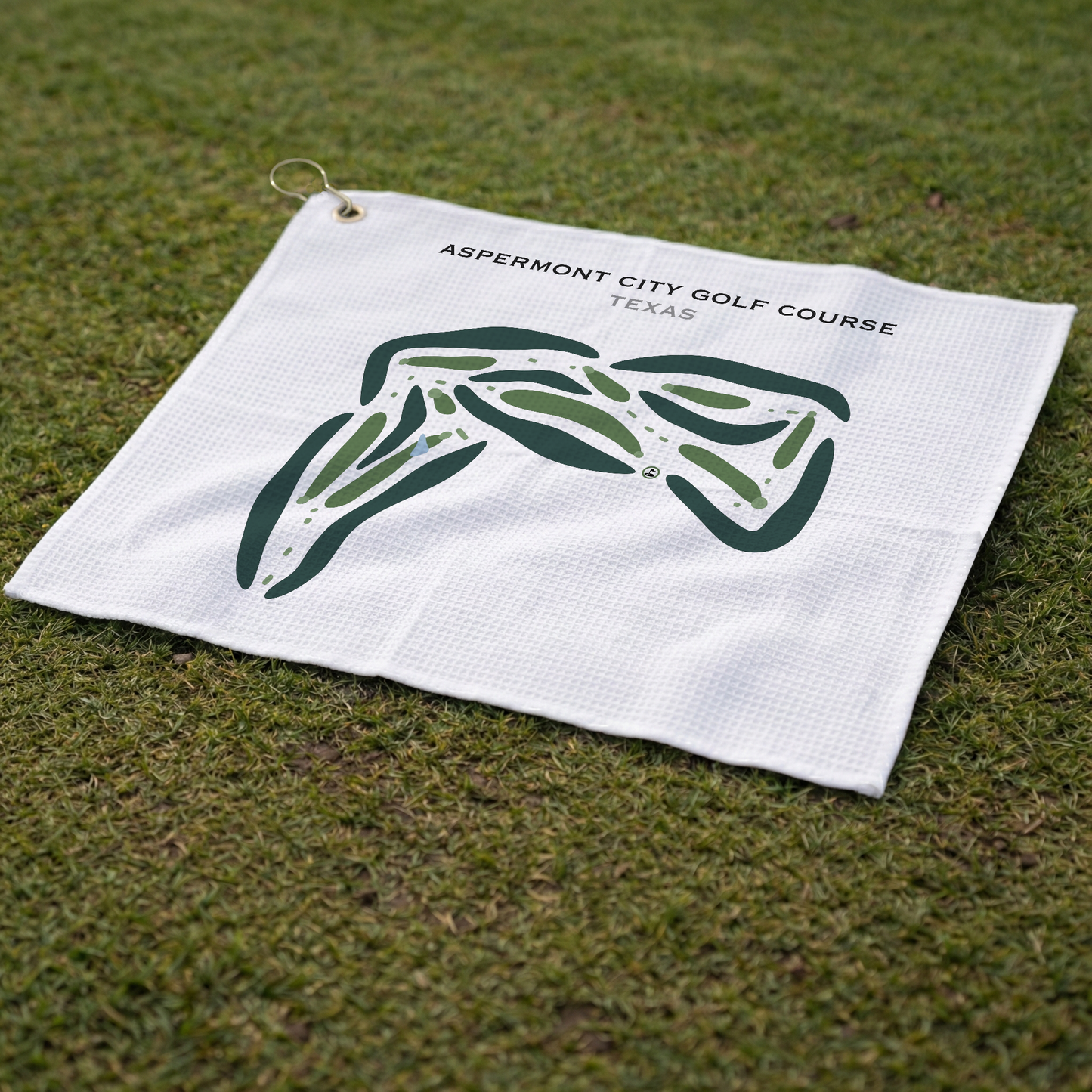Aspermont City Golf Course, Texas - Printed Golf Courses