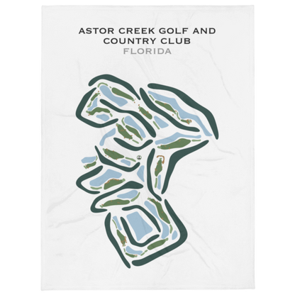 Astor Creek Golf & Country Club, Florida - Printed Golf Courses