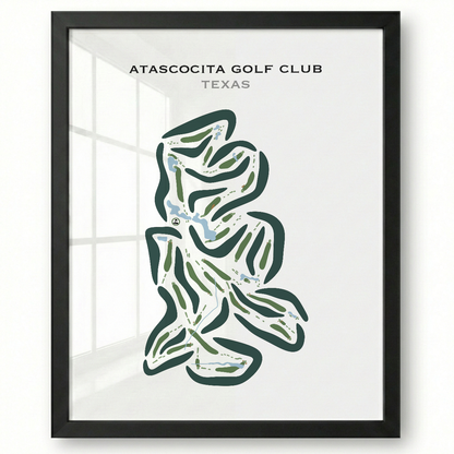 Atascocita Golf Club, Texas - Printed Golf Courses