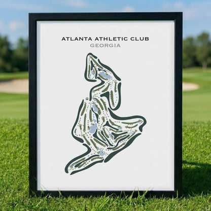 Atlanta Athletic Club, Georgia - Printed Golf Courses