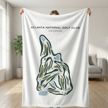 Atlanta National Golf Club, Georgia - Printed Golf Courses
