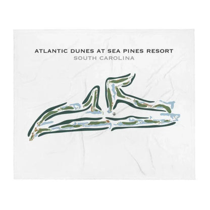 Atlantic Dunes At Sea Pines Resort, South Carolina - Printed Golf Courses